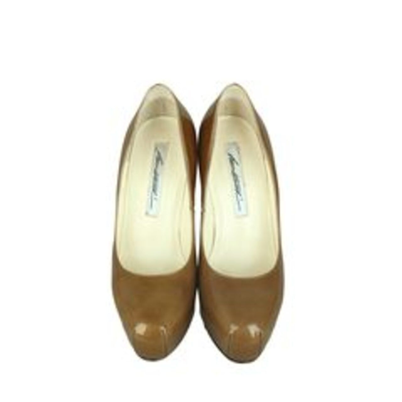 Brian Atwod Maniac Brown Patent Leather Pumps Heels
