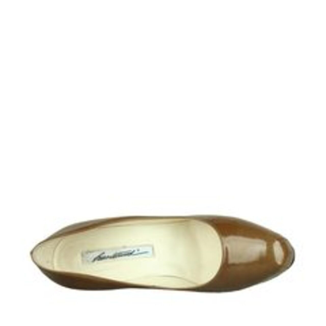 Brian Atwod Maniac Brown Patent Leather Pumps Heels