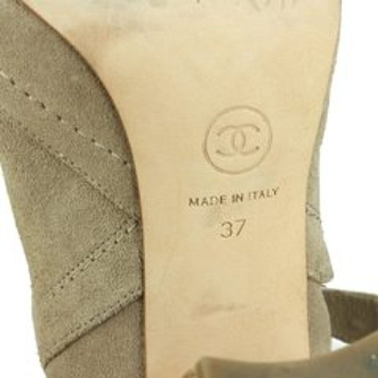 Chanel Suede with Chain Detail Ankle Boots