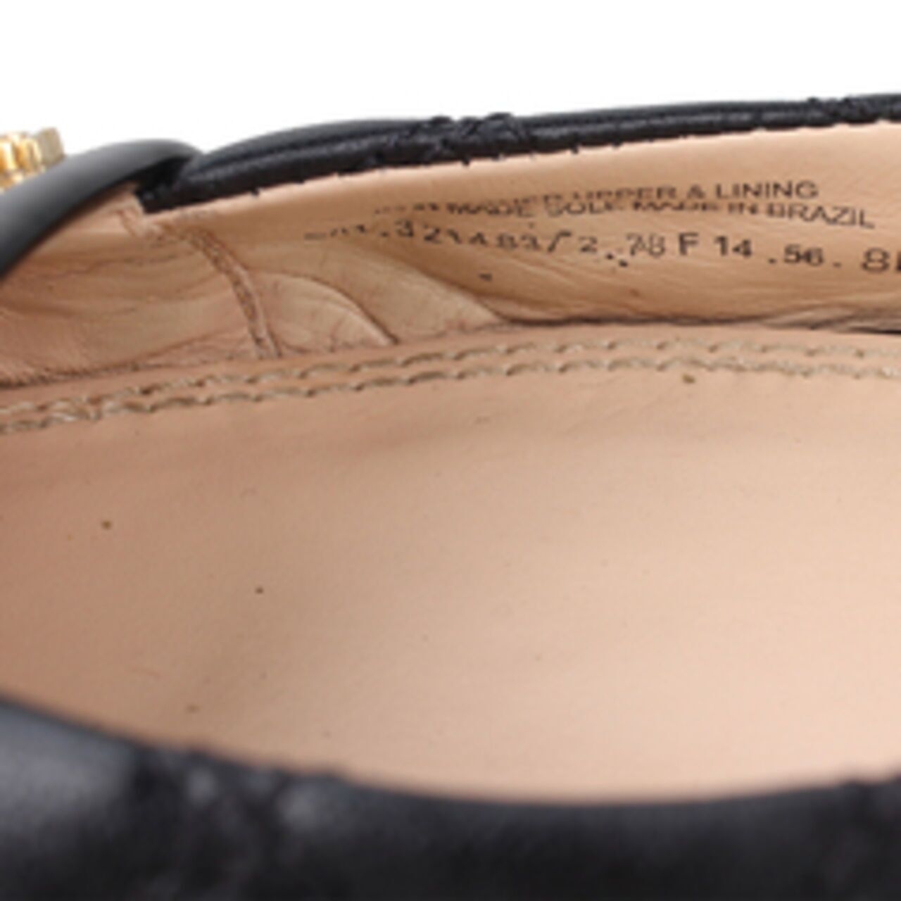 Tory Burch Claremont Black Quilted Leather Ballet Flats
