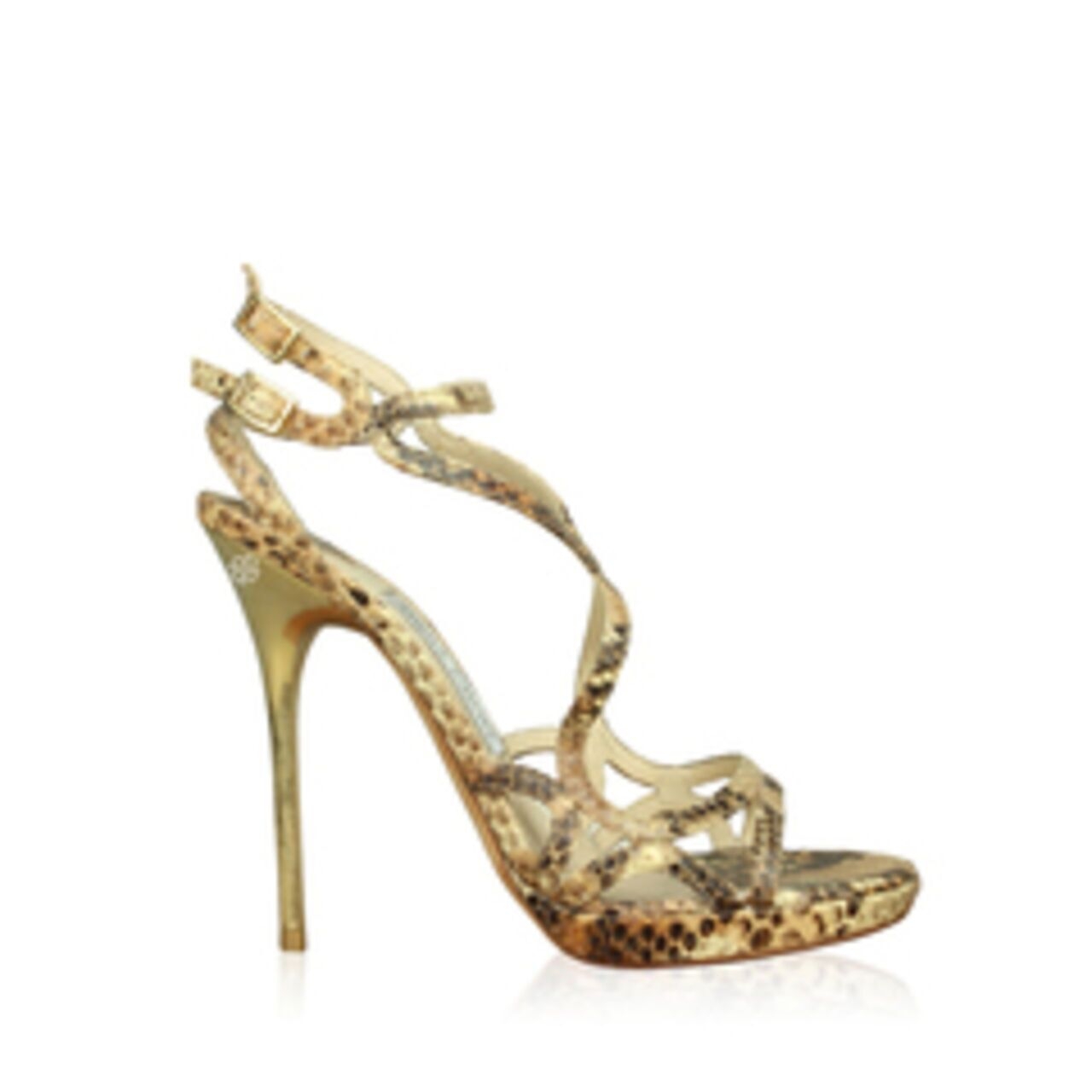 Jimmy Choo Strappy Lizard Heels