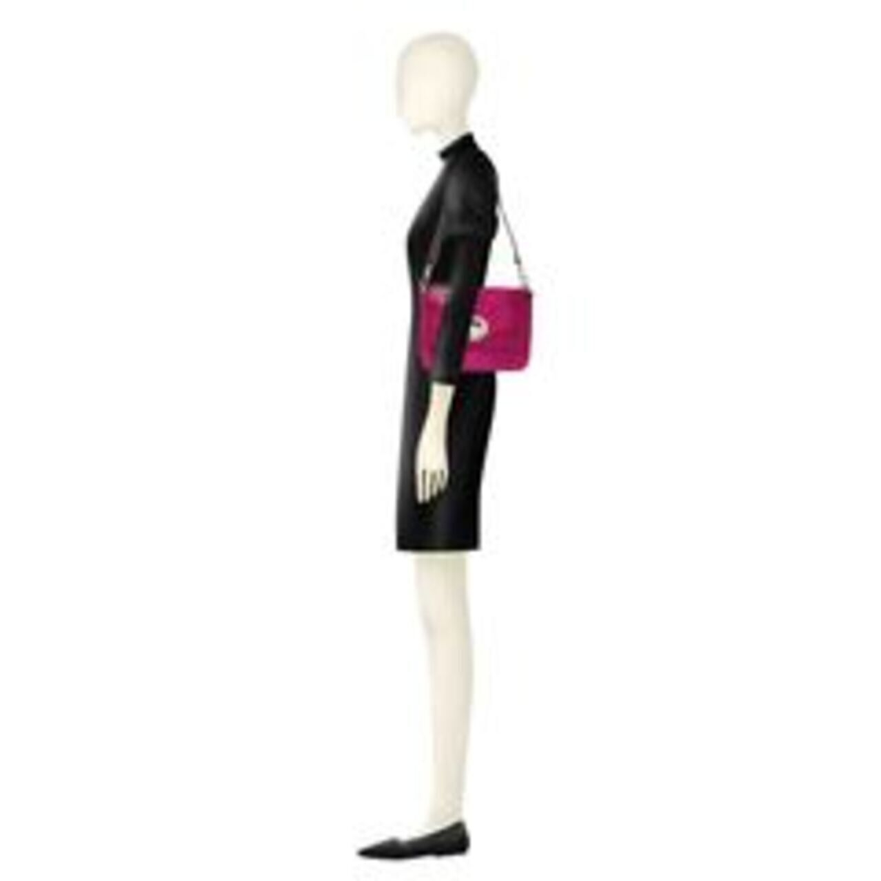 Kate Spade Pink Small Suede Shoulder Bag