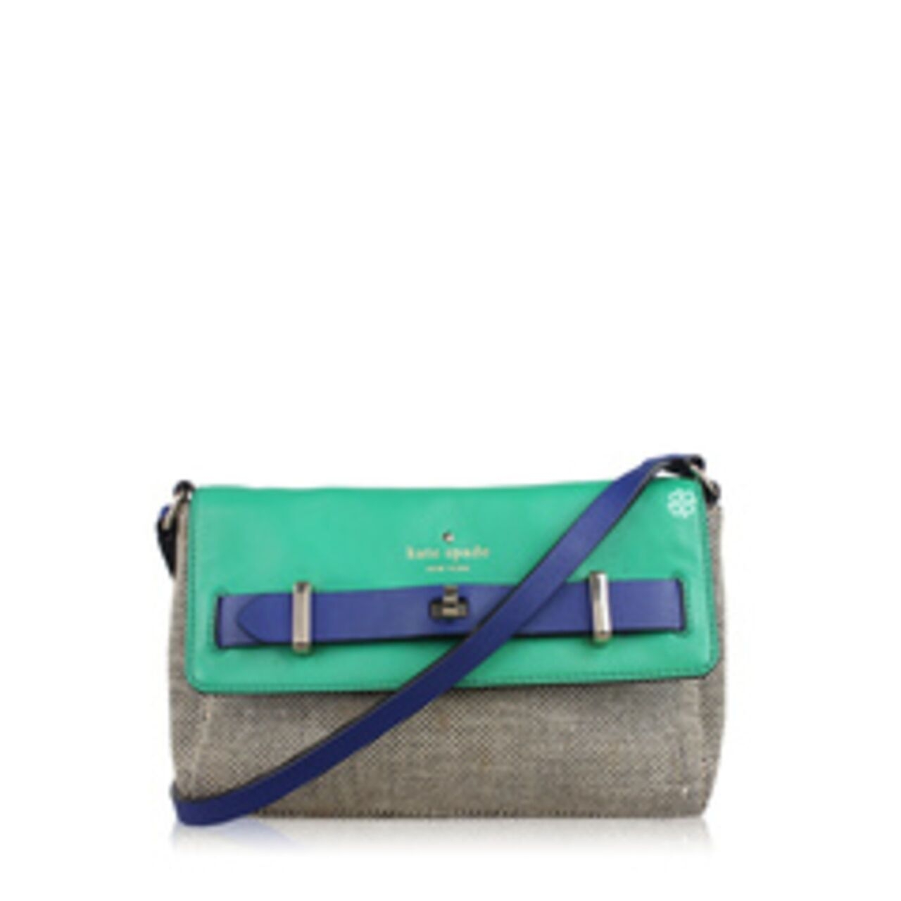 Kate Spade Brown & Green Sling Bag