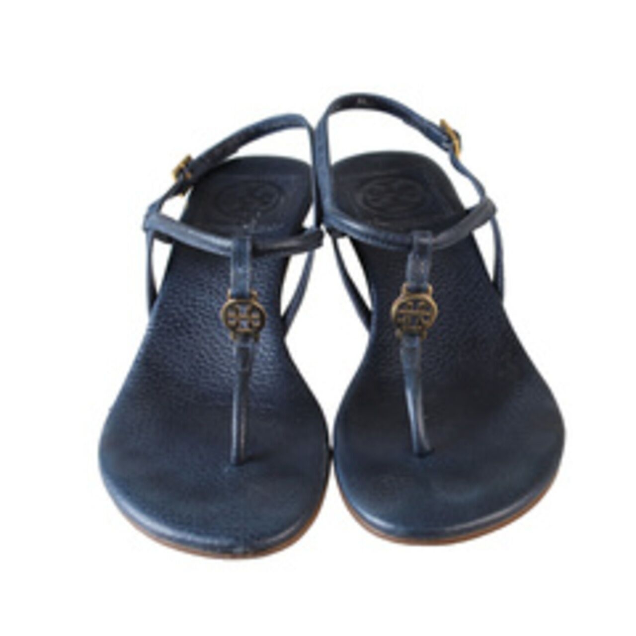 Tory Burch Emmy Demi Blue Wedges