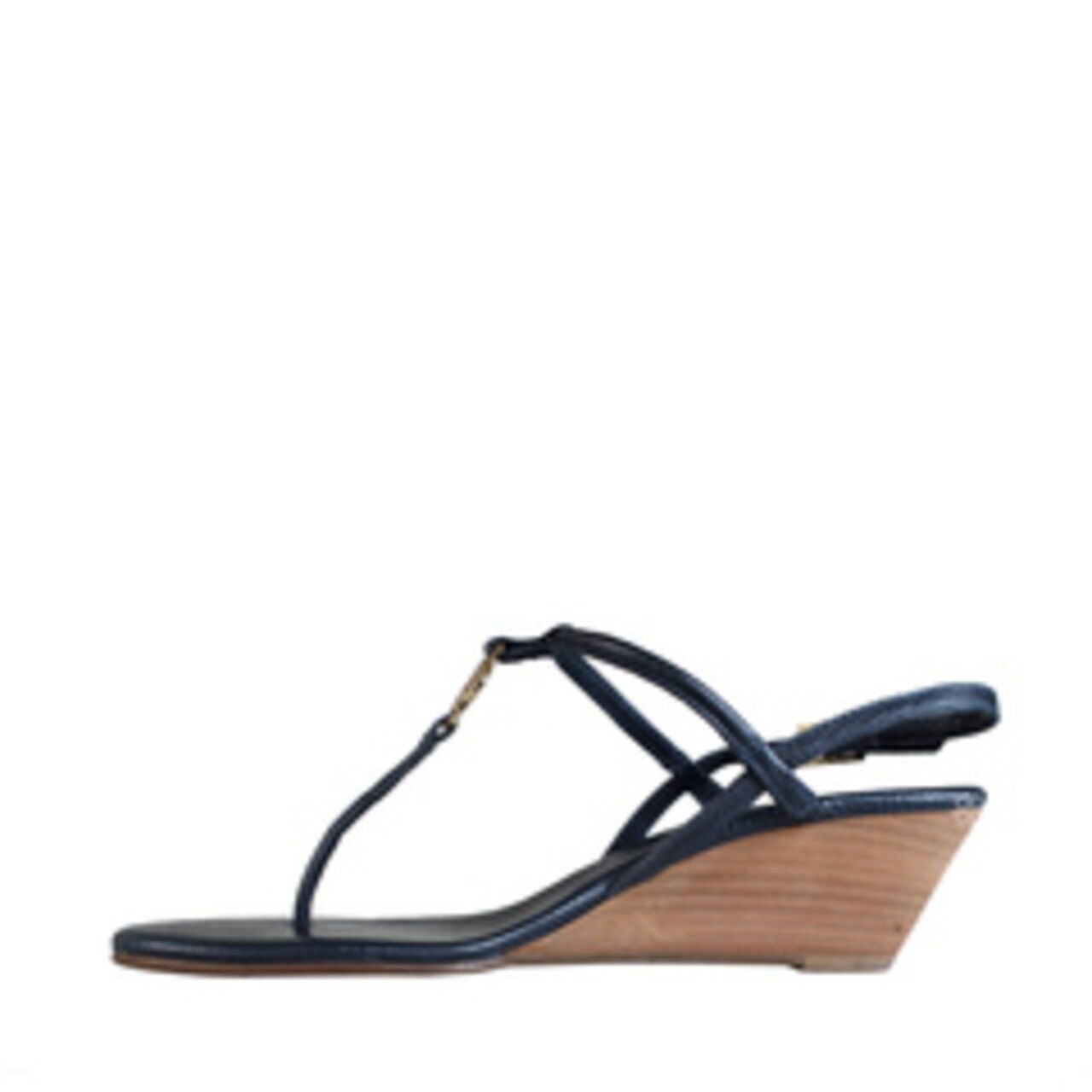 Tory Burch Emmy Demi Blue Wedges