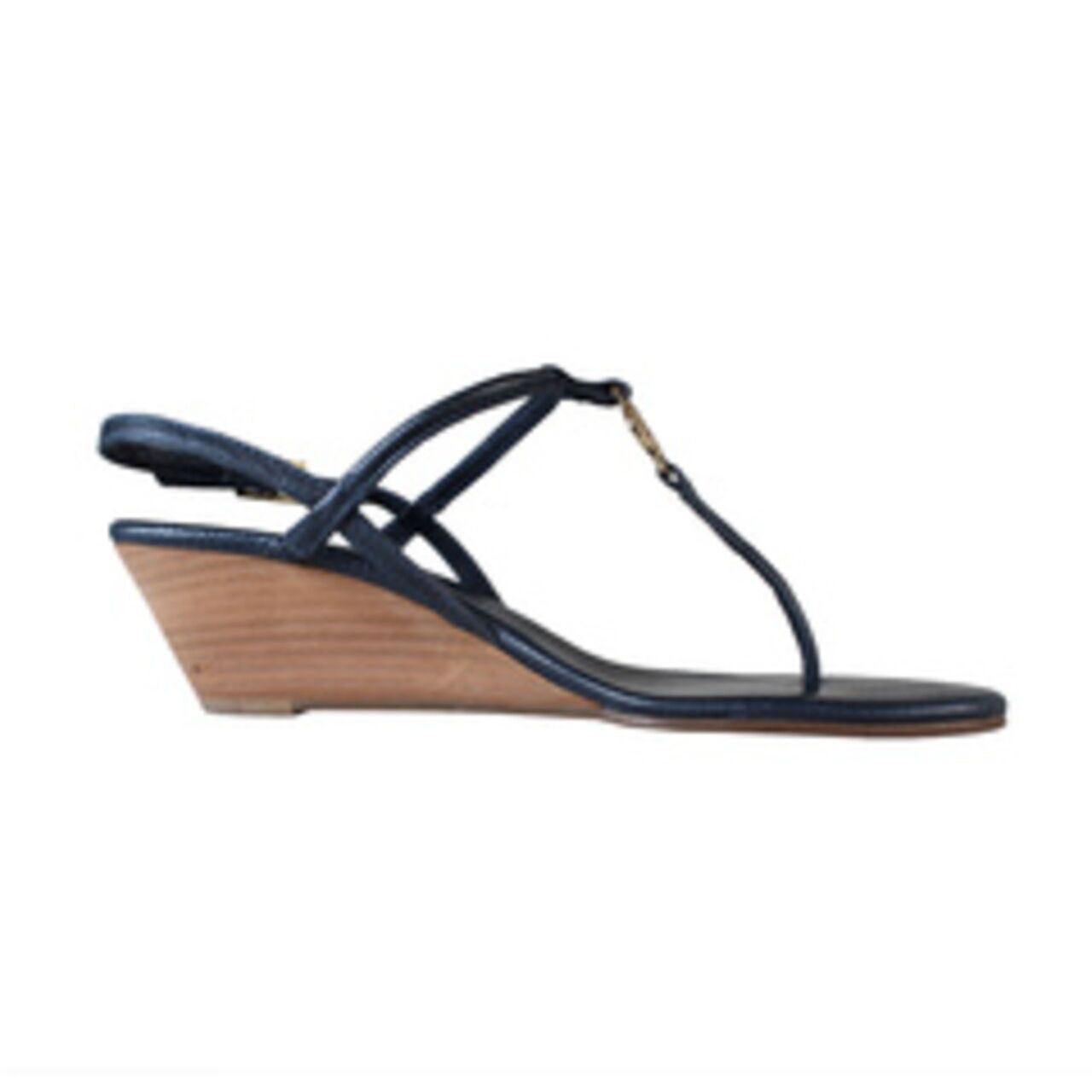Tory Burch Emmy Demi Blue Wedges