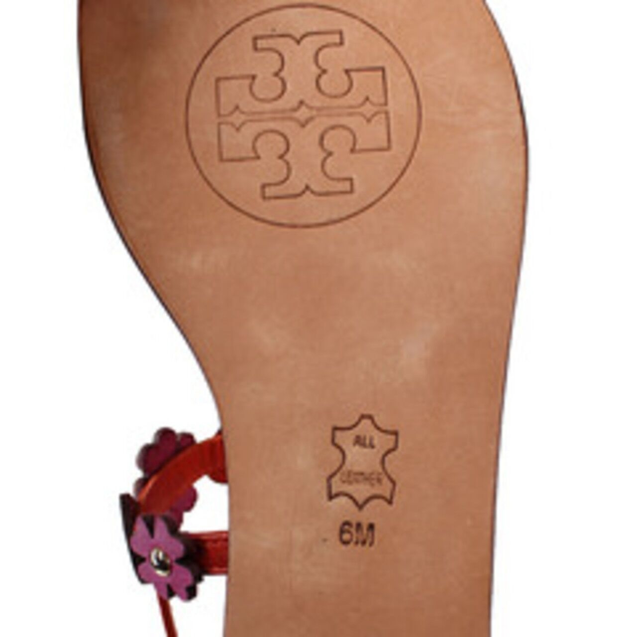 Tory Burch Cory Thong Orange Sandals