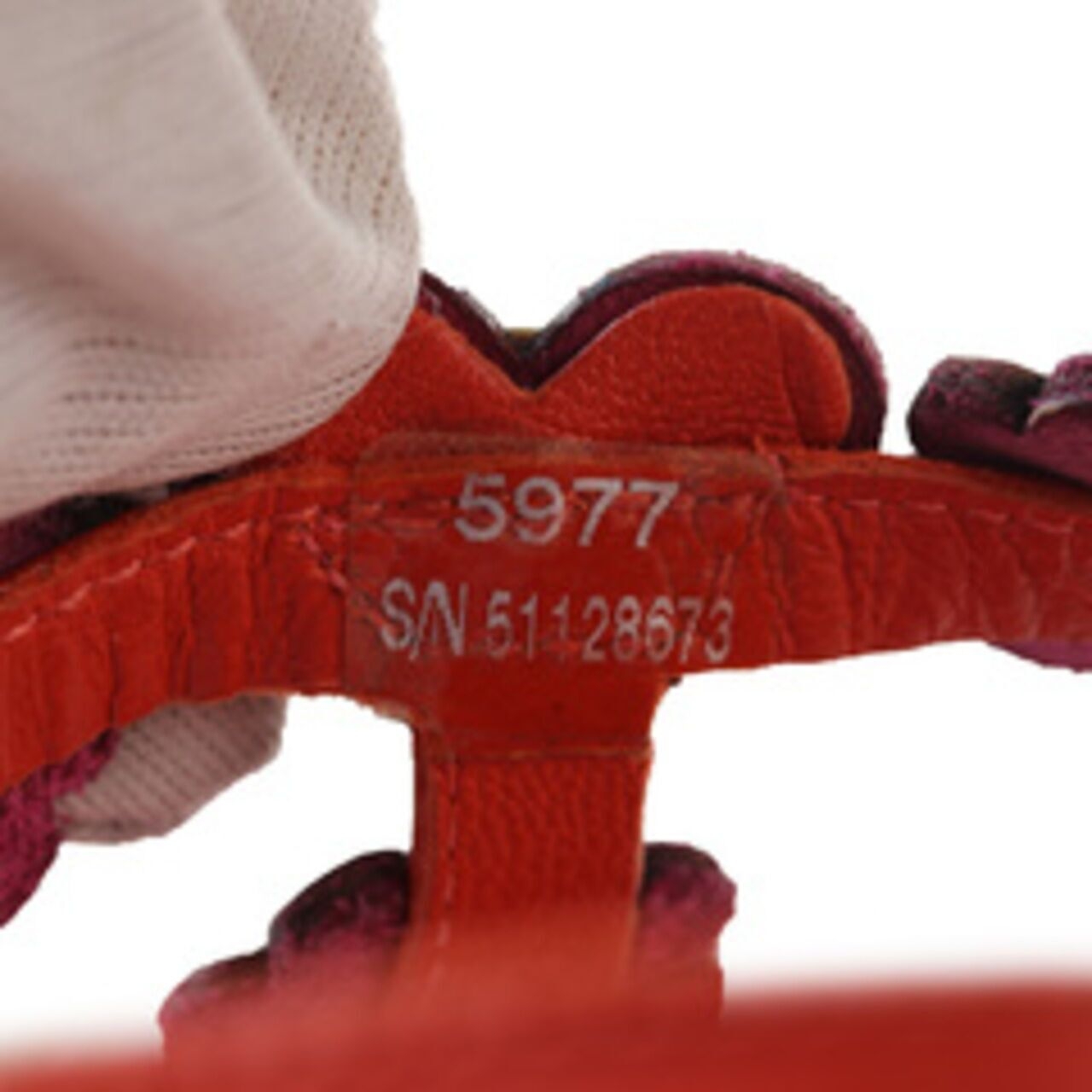 Tory Burch Cory Thong Orange Sandals