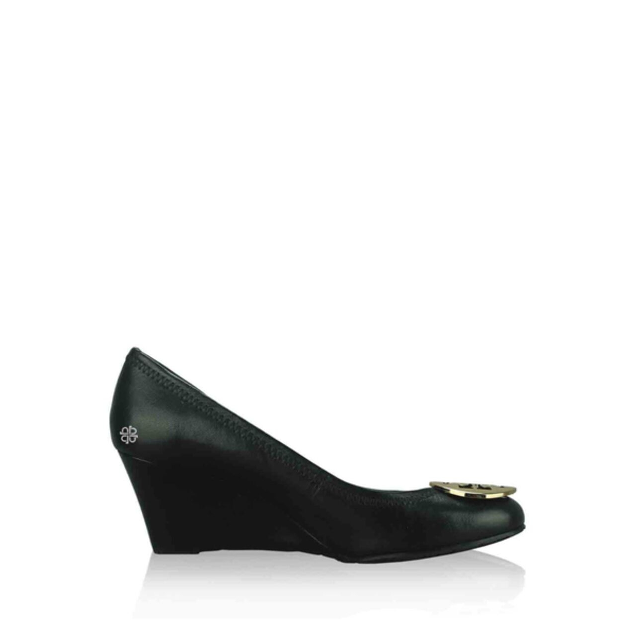 Tory Burch Sally Wedge Mestico in Black