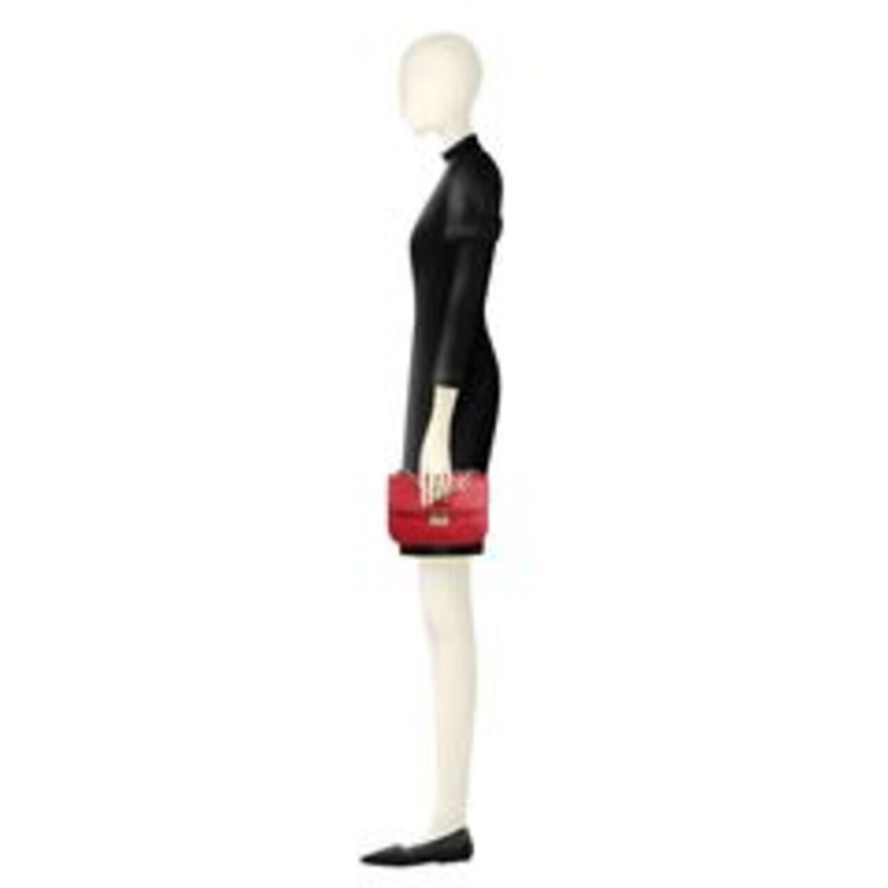 Valentino Garavani Small Glamlock Red Sling Bag