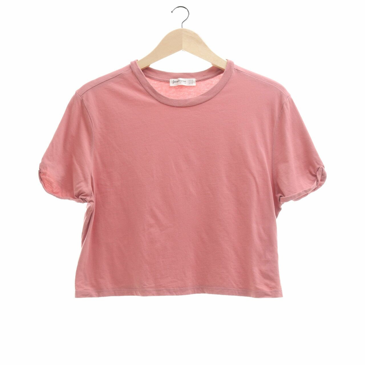 Stradivarius Dusty Pink T-Shirt