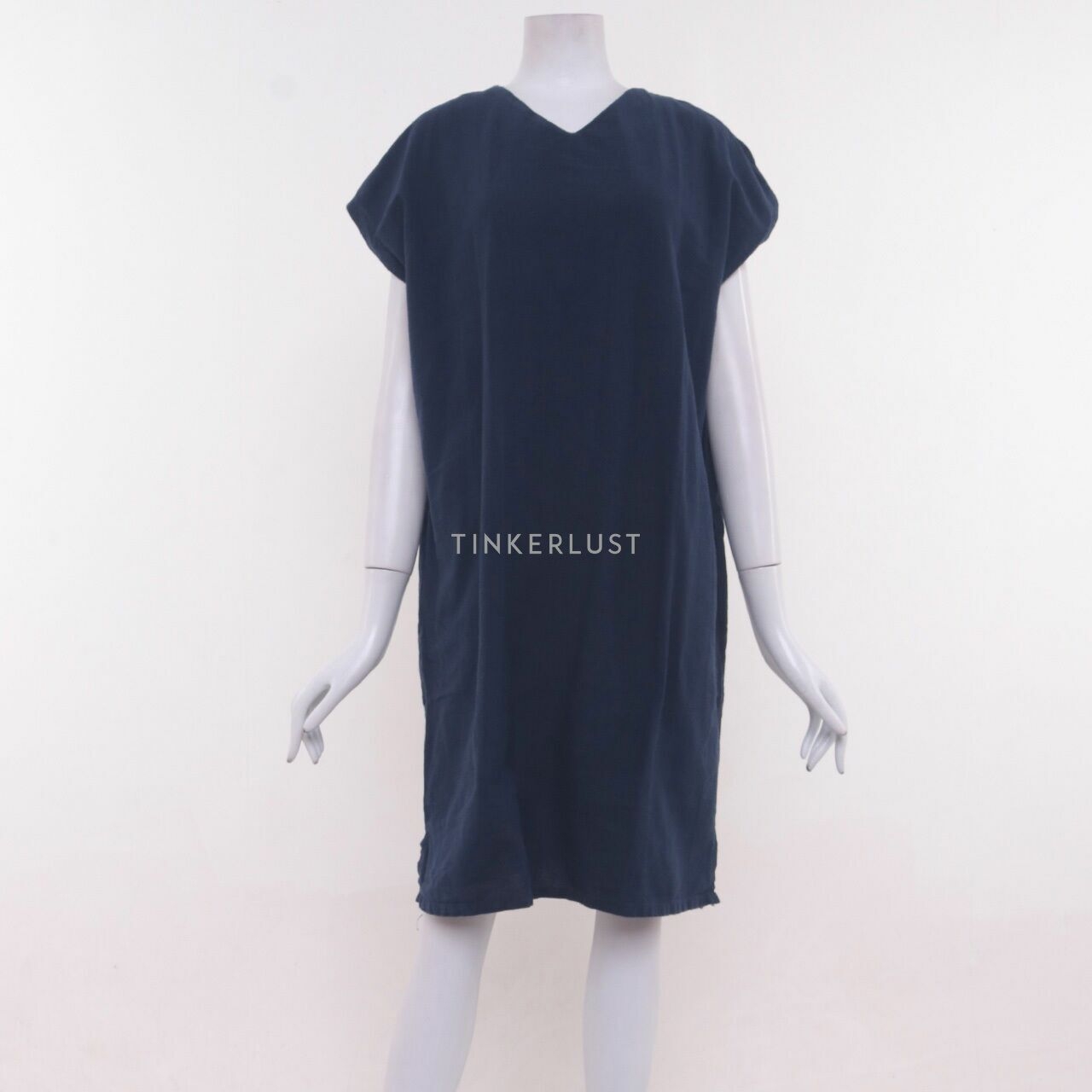 Beatrice Clothing Navy Midi Dress