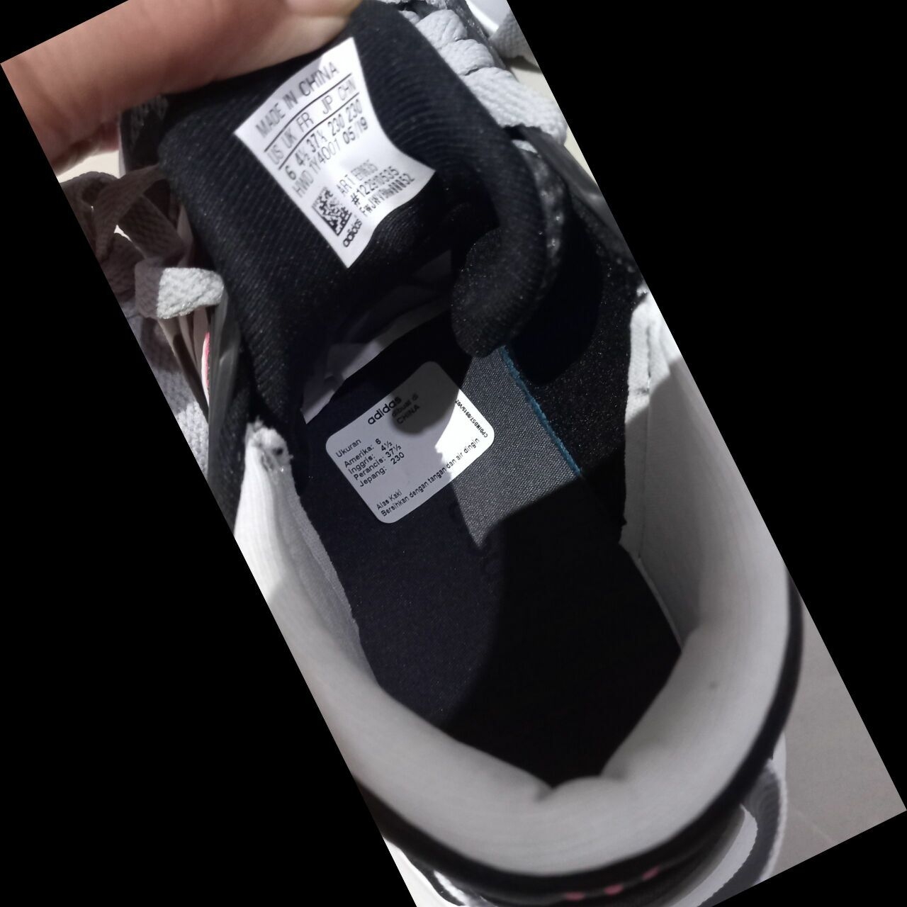 Adidas Black Grey Sneakers