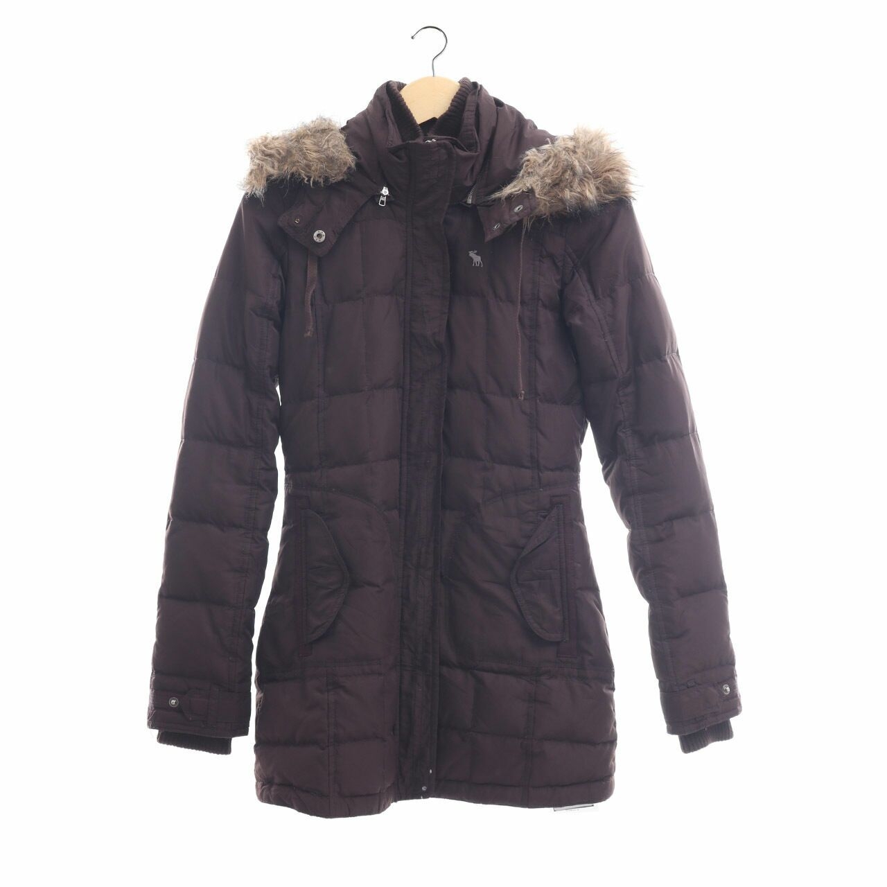 Abercrombie & Fitch Brown Coat