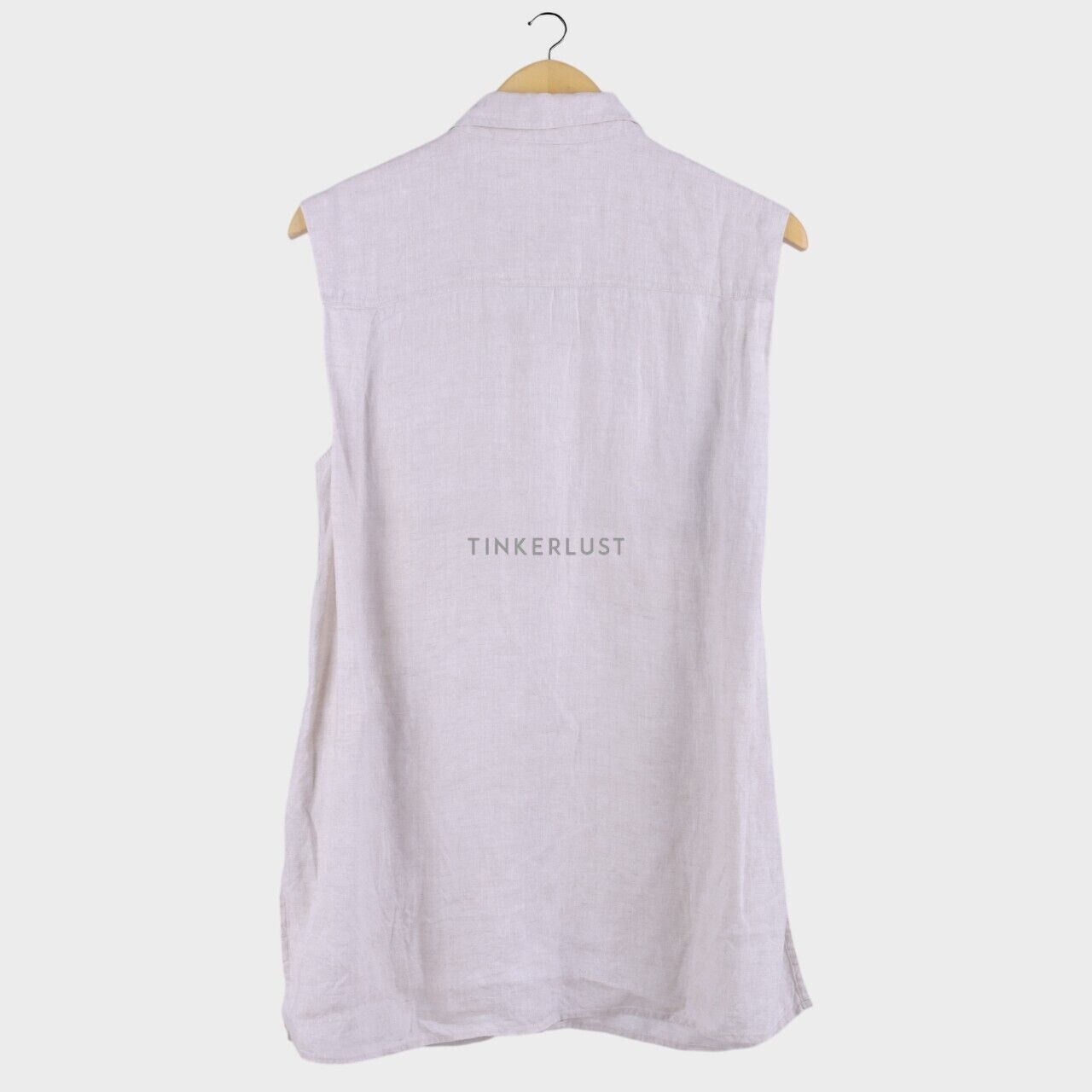 H&M Light Beige Shirt Sleeveless