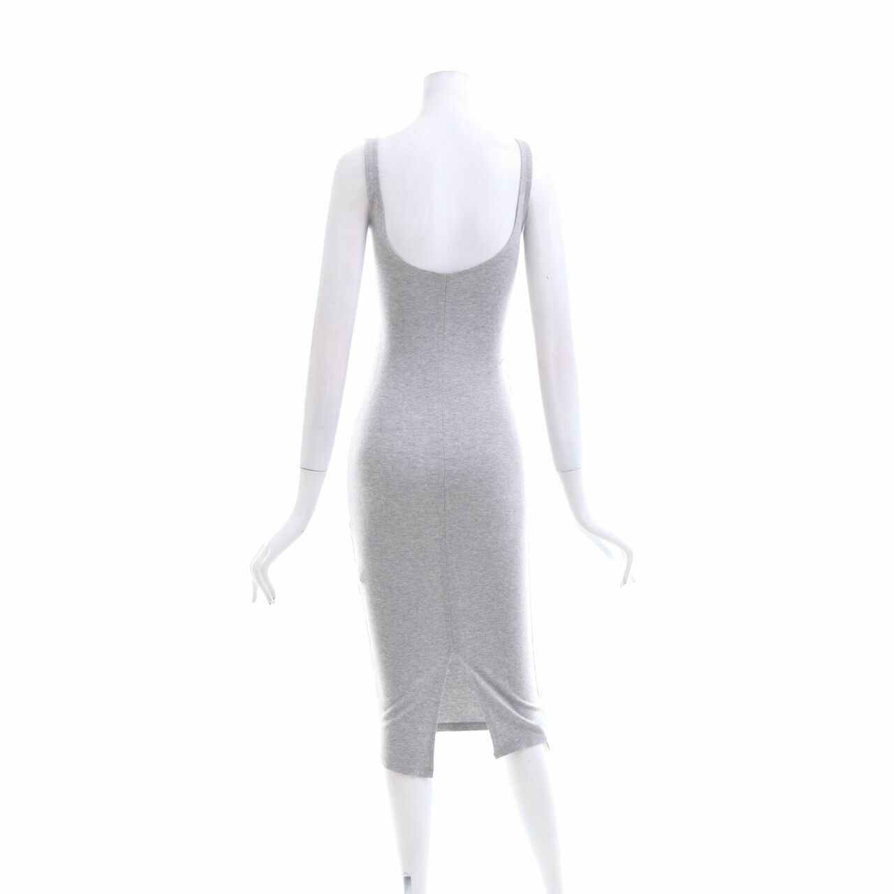 Bershka Grey Midi Dress