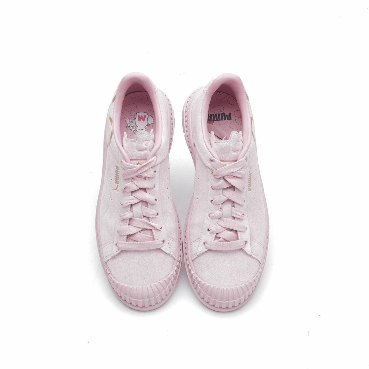 Puma x Hello Kitty Utility Women's Pink Gold Sneakers