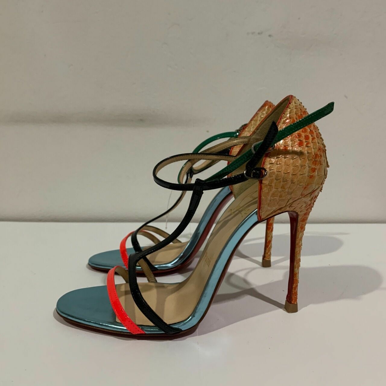 Christian Louboutin Arnold 100 T-strap Sandals