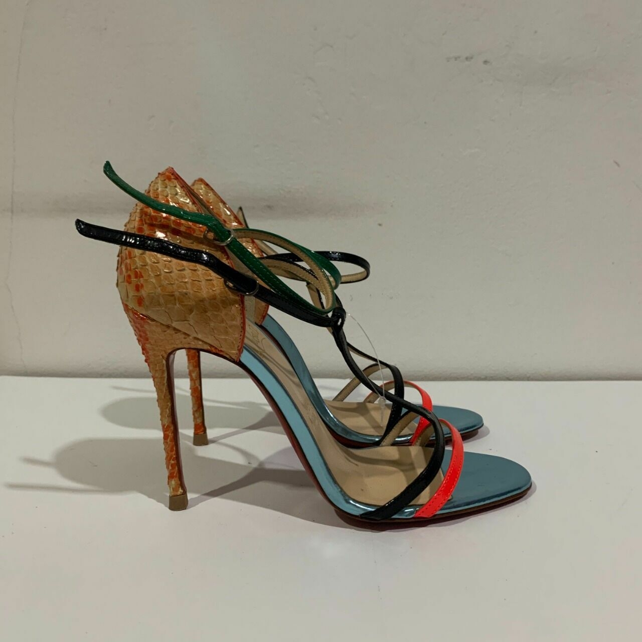 Christian Louboutin Arnold 100 T-strap Sandals