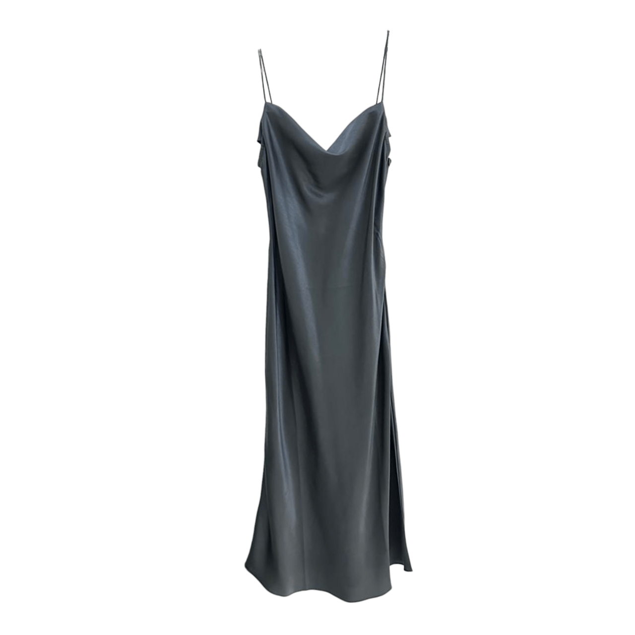 Pafon Dark Grey Scarlette Long Dress