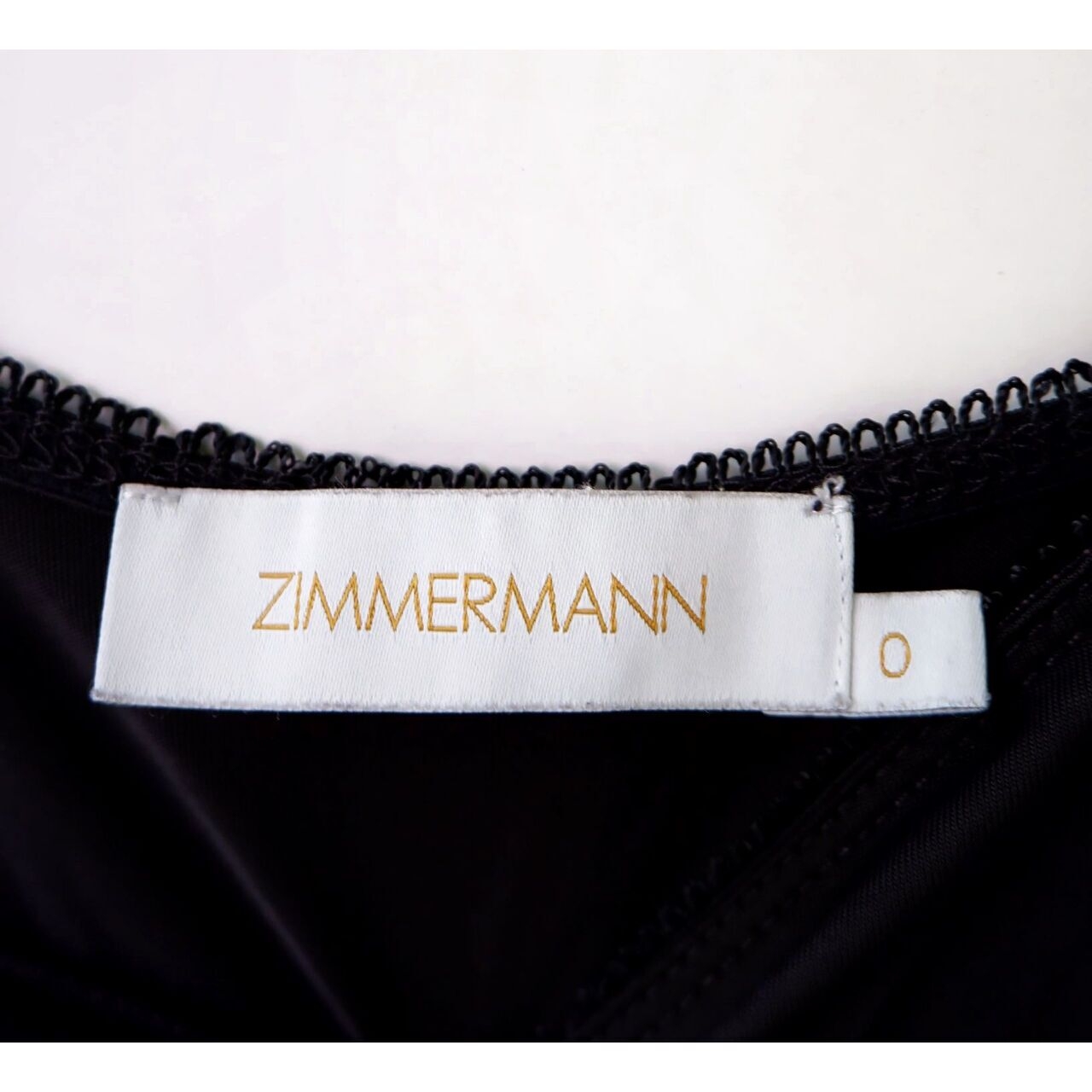 Zimmermann Black Sleeveless Dress