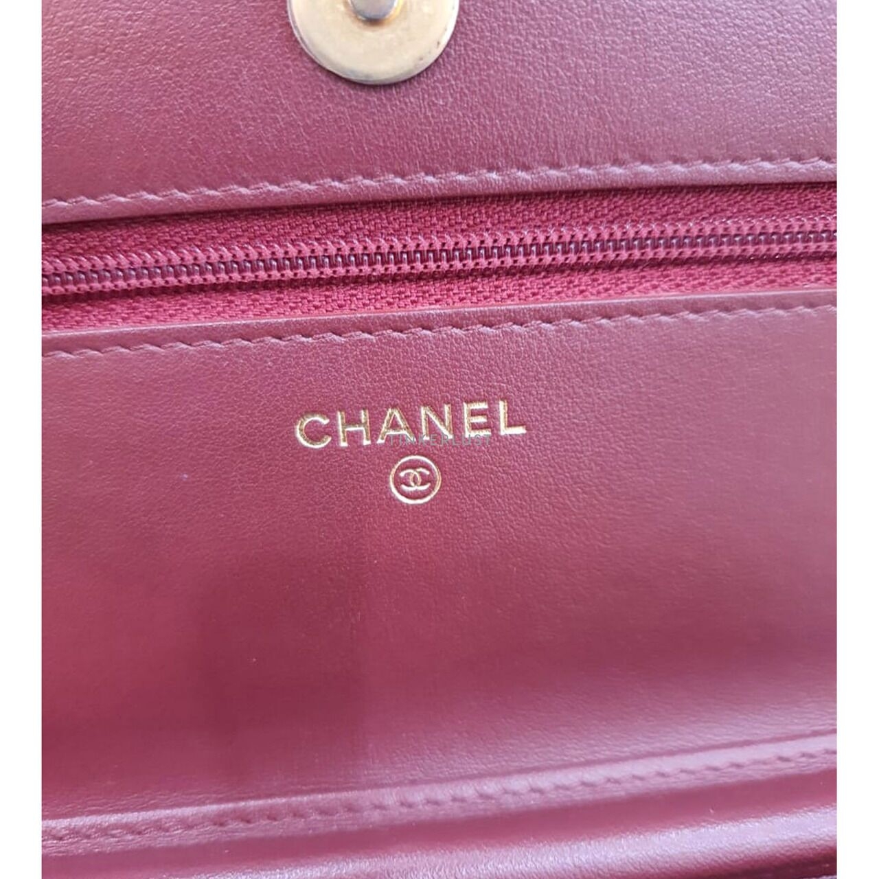 Chanel WOC Filigree Bordeaux Caviar #28 GHW Sling Bag