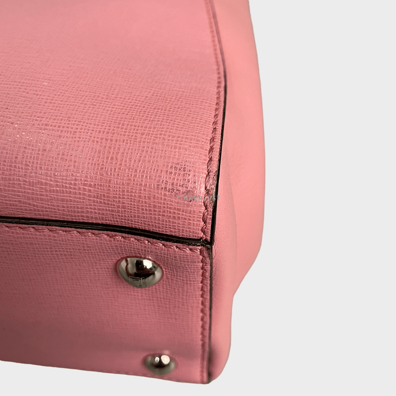 Fendi 2jours Pink Satchel Bag