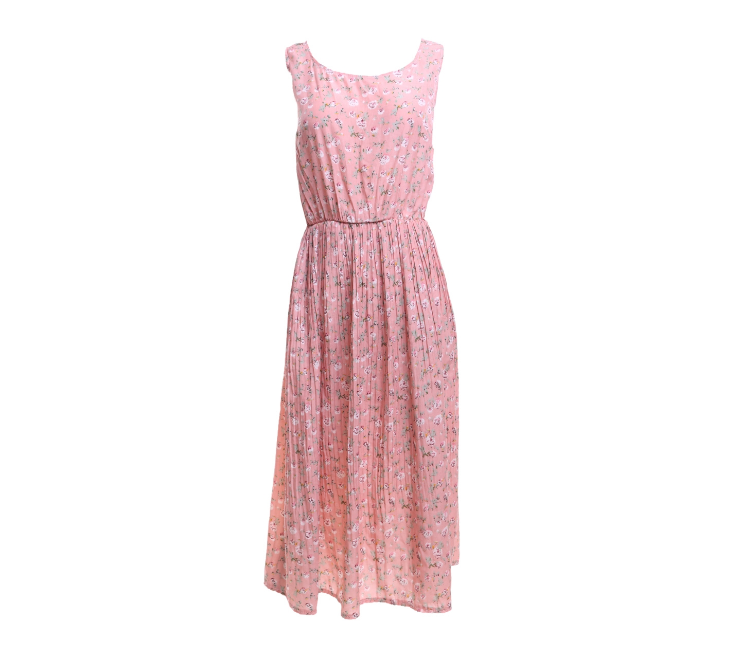 Private Collection Pink Floral Midi Dress