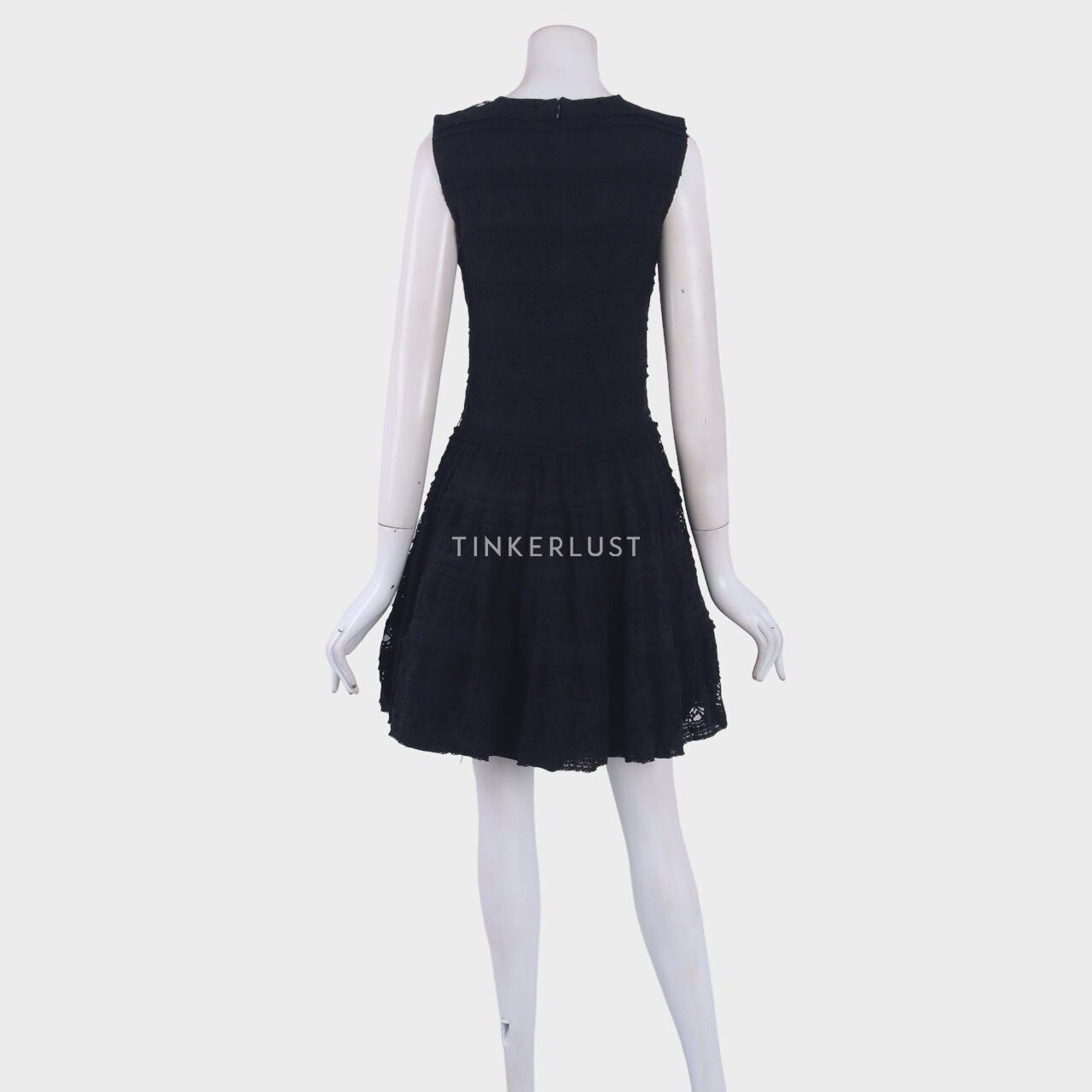 Zara Black Lace Mini Dress