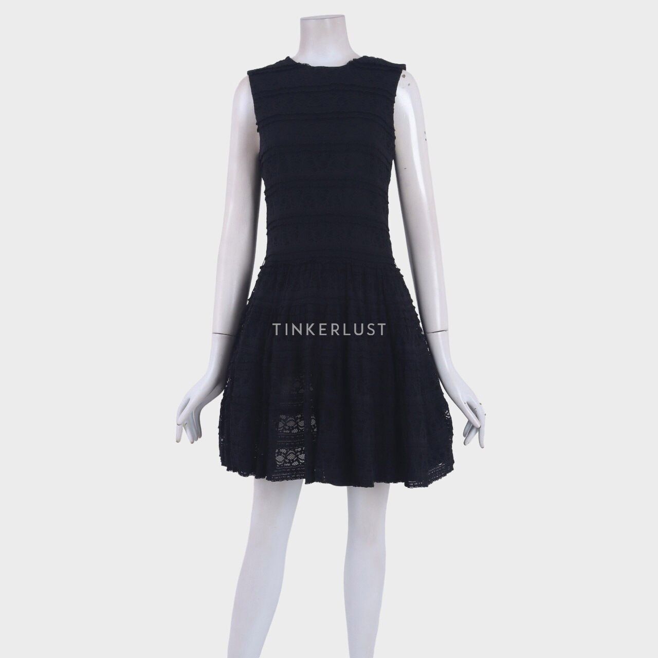 Zara Black Lace Mini Dress