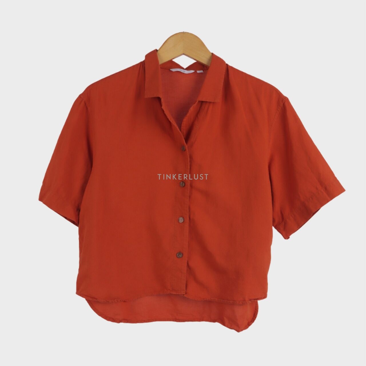UNIQLO Burnt Orange Shirt