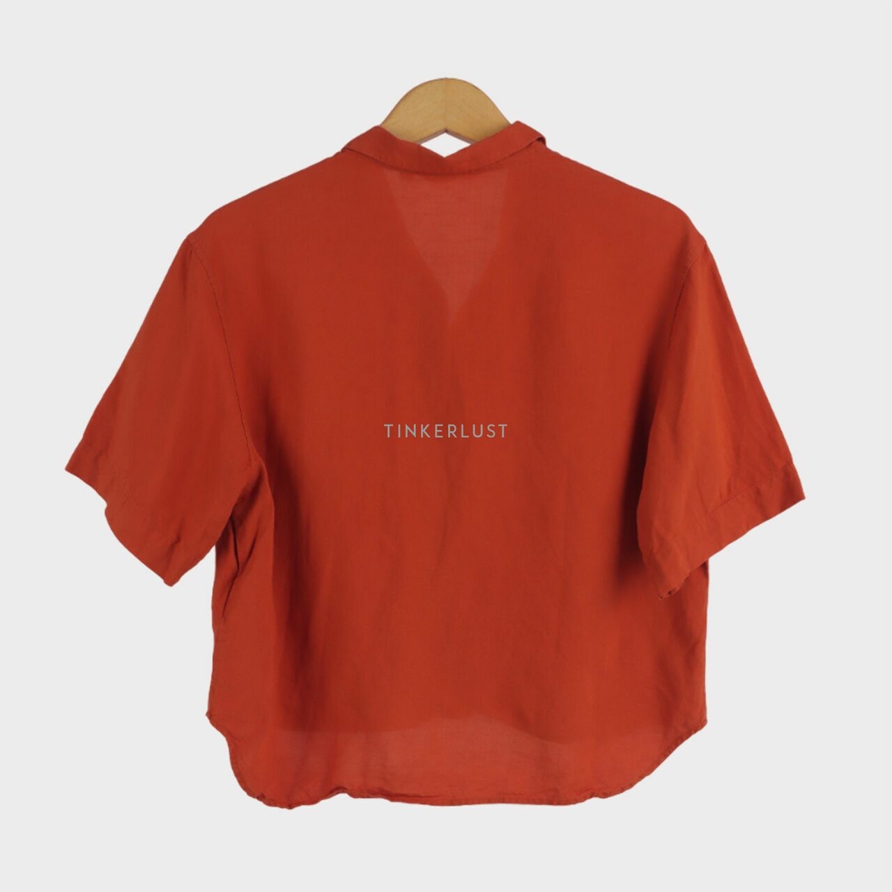 UNIQLO Burnt Orange Shirt