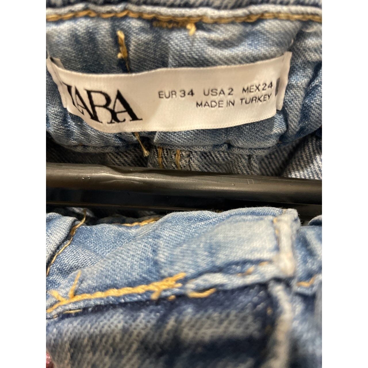 Zara Baggy Jeans with Button Pants