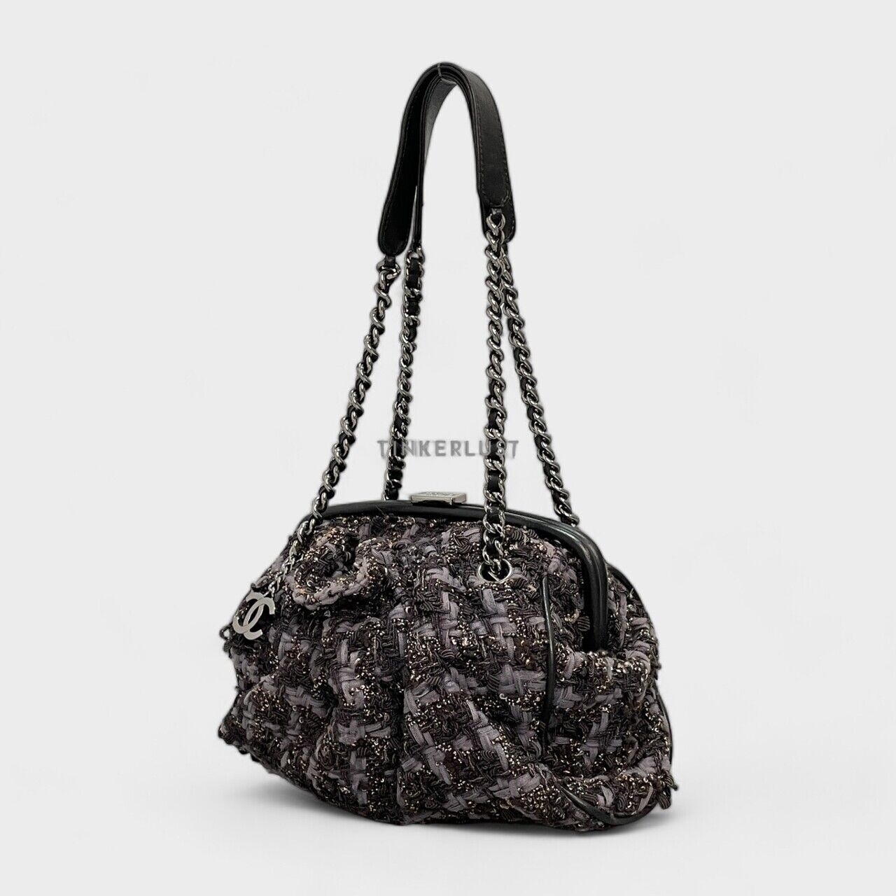 Chanel CC Tweed Chain #10 Shoulder Bag