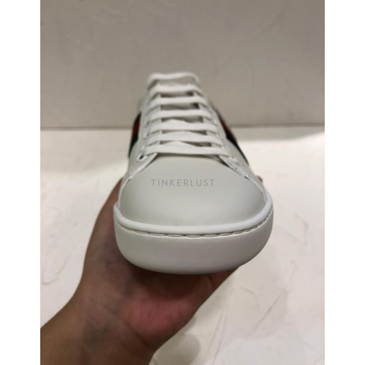 Gucci x Disney Donald Duck White Leather Sneakers