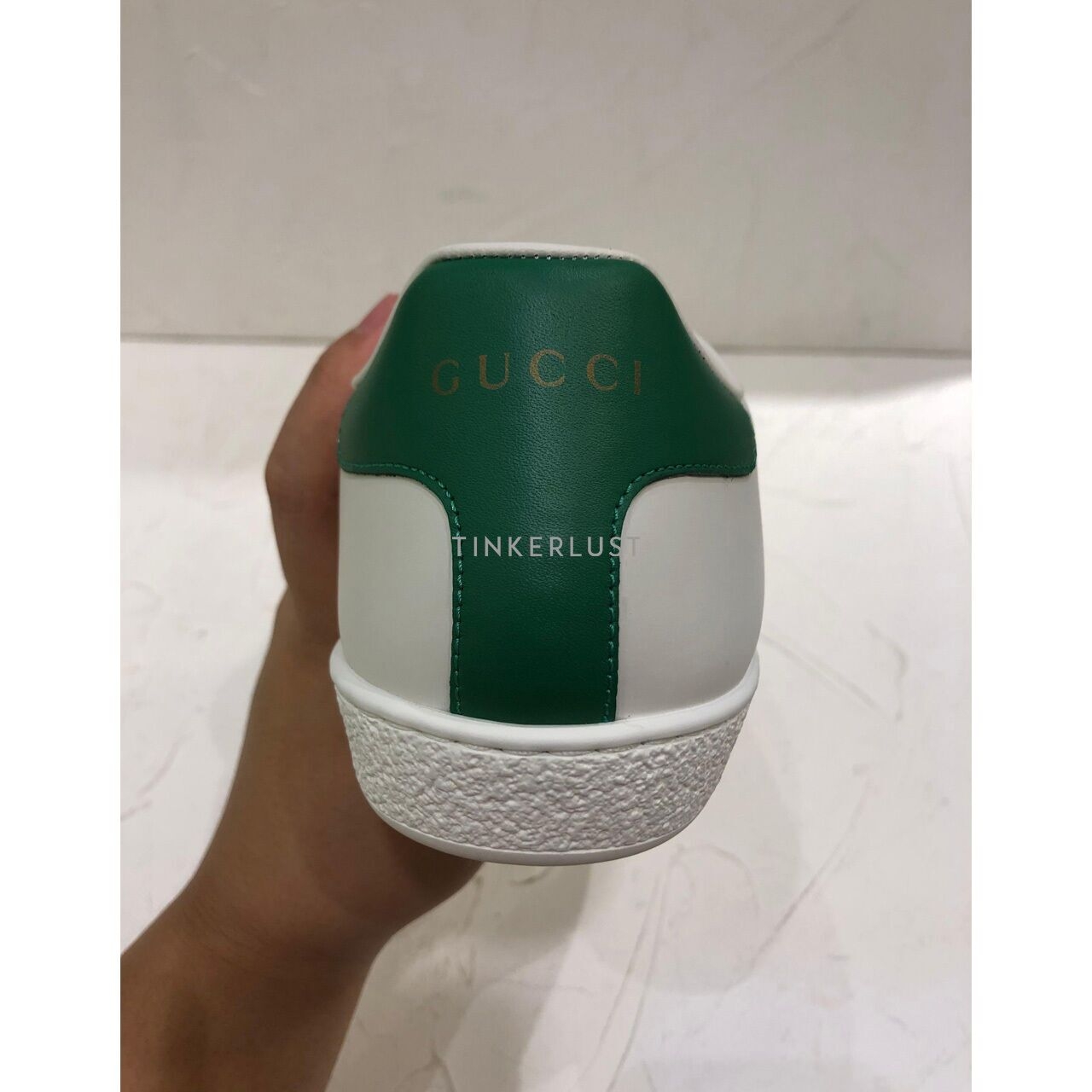 Gucci x Disney Donald Duck White Leather Sneakers