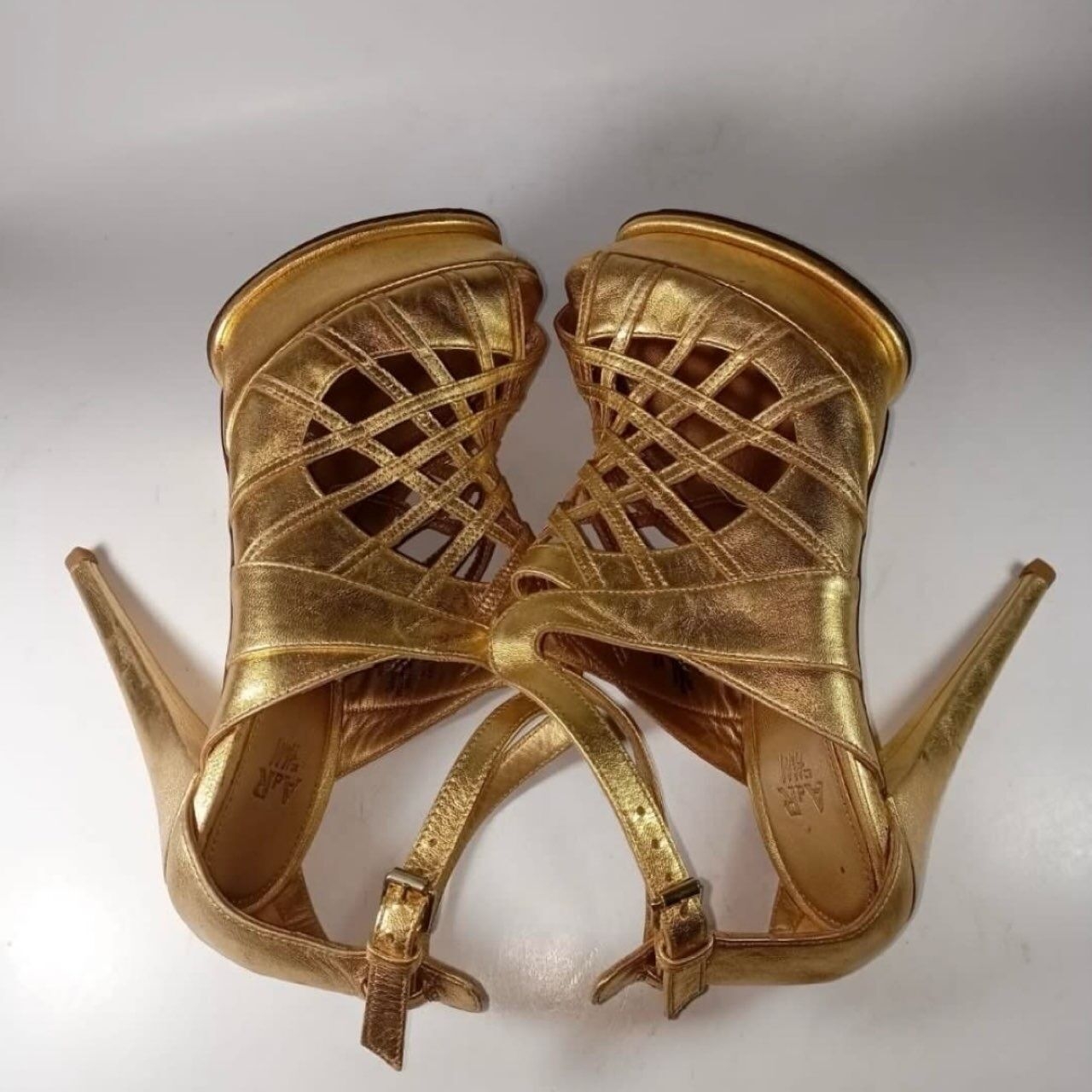 H&M Gold Heels