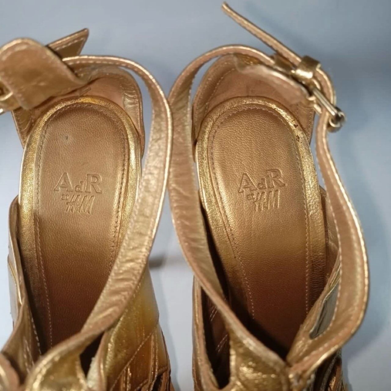 H&M Gold Heels