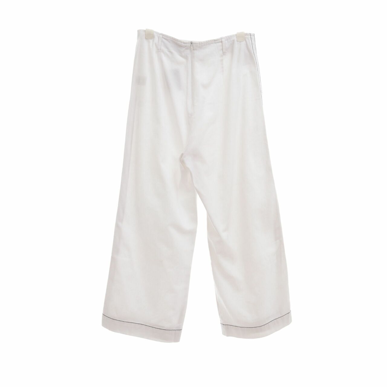 Pomelo. White Cullotes Long Pants