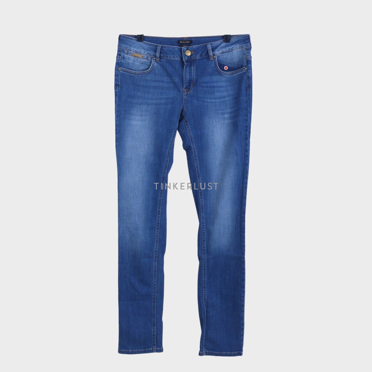 Massimo Dutti Blue Jeans Long Pants