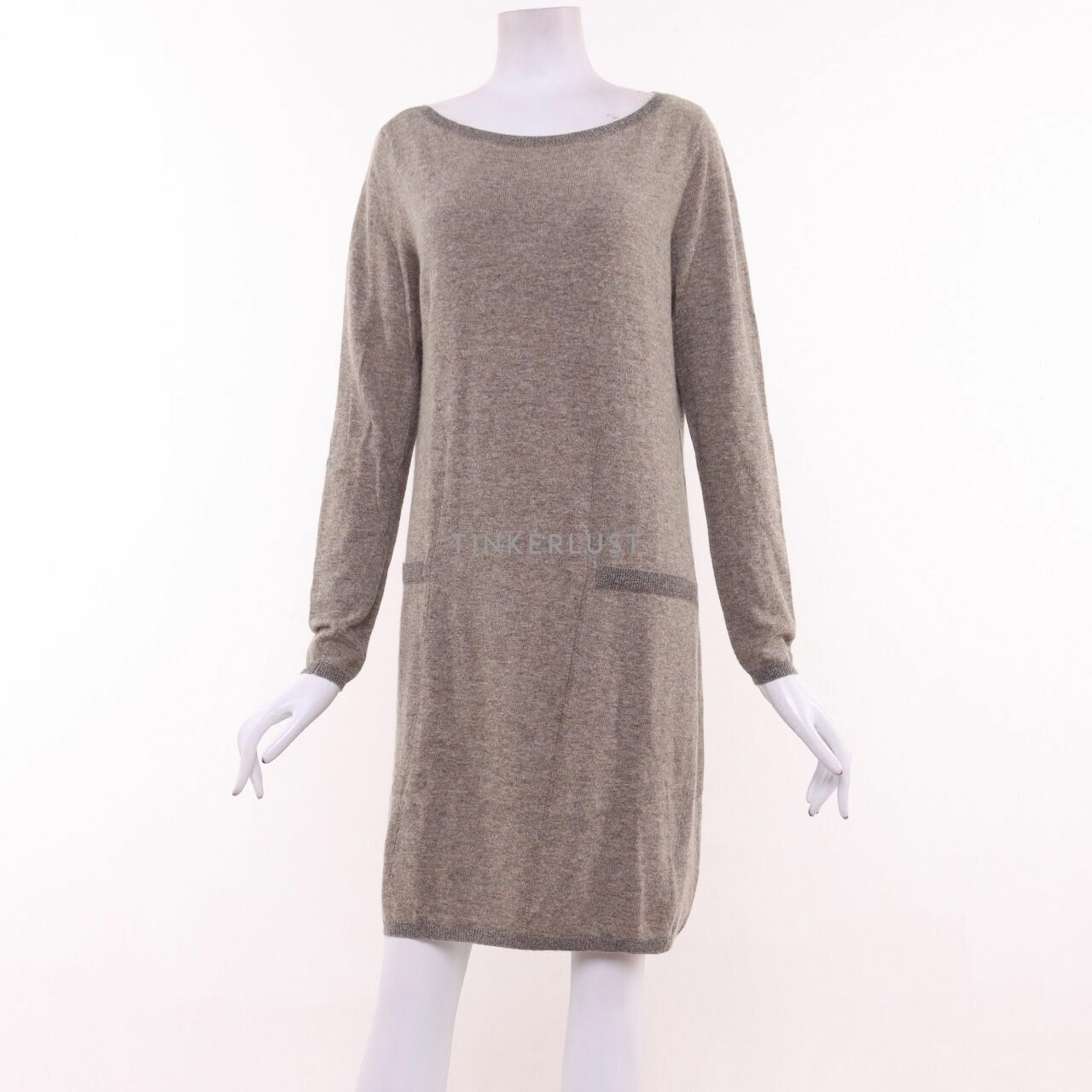 Esprit Grey Knit Mini Dress