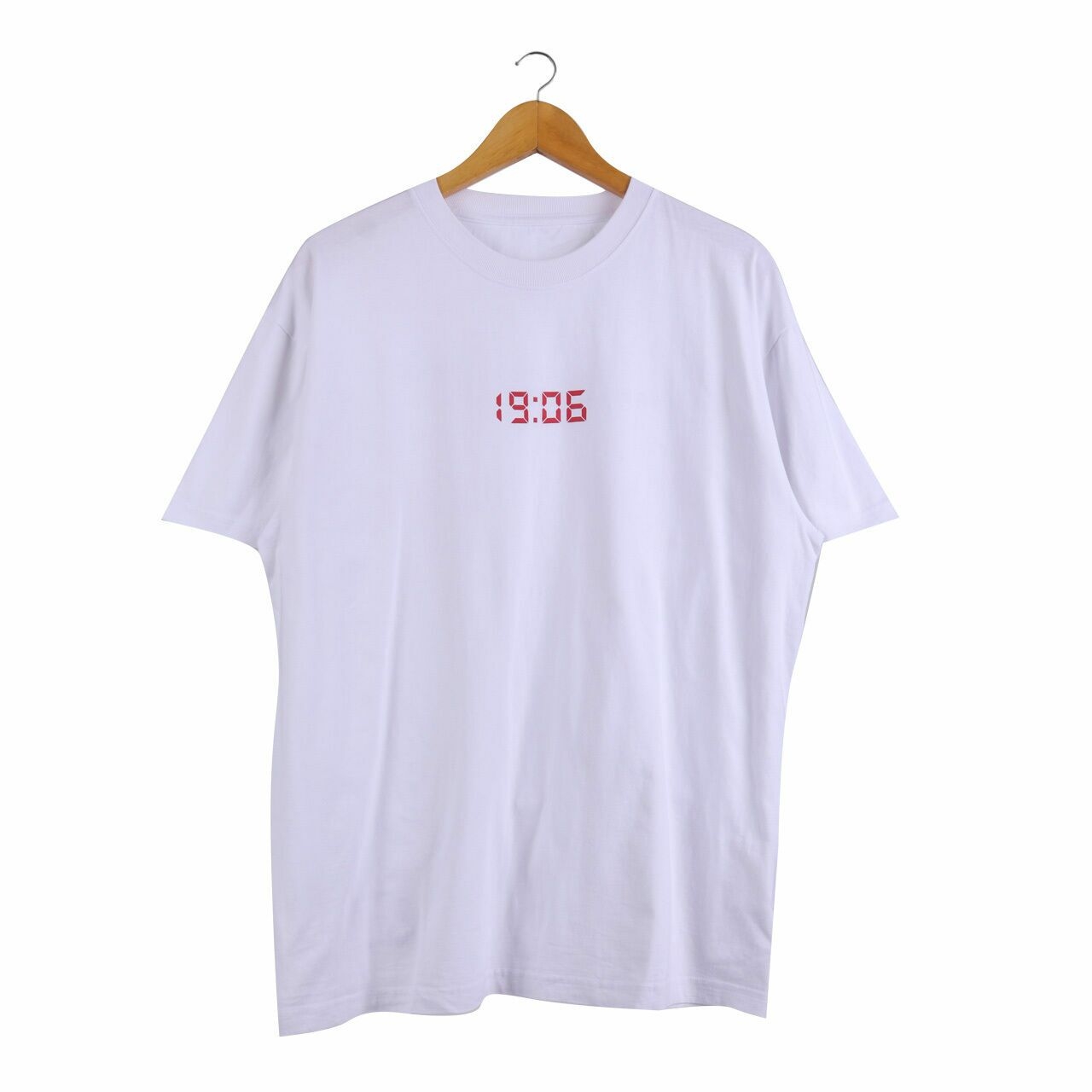 sacai White Fragment Design T-Shirt