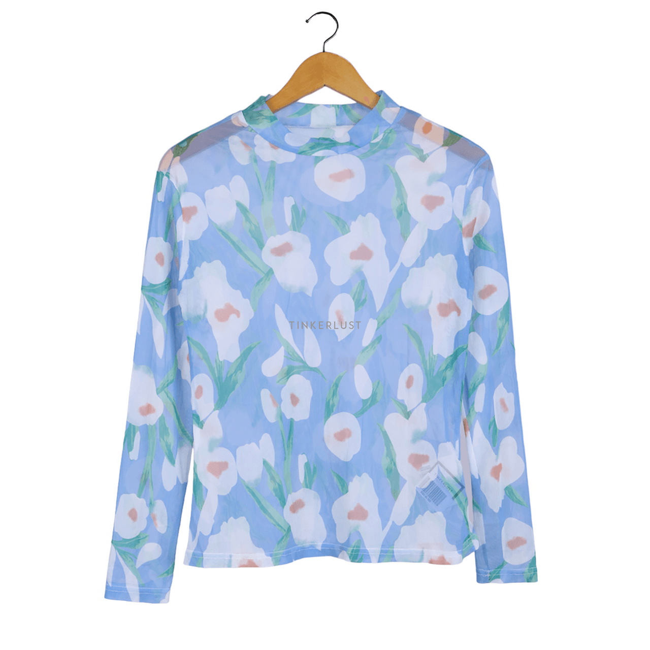 Private Collection Blue Floral Blouse