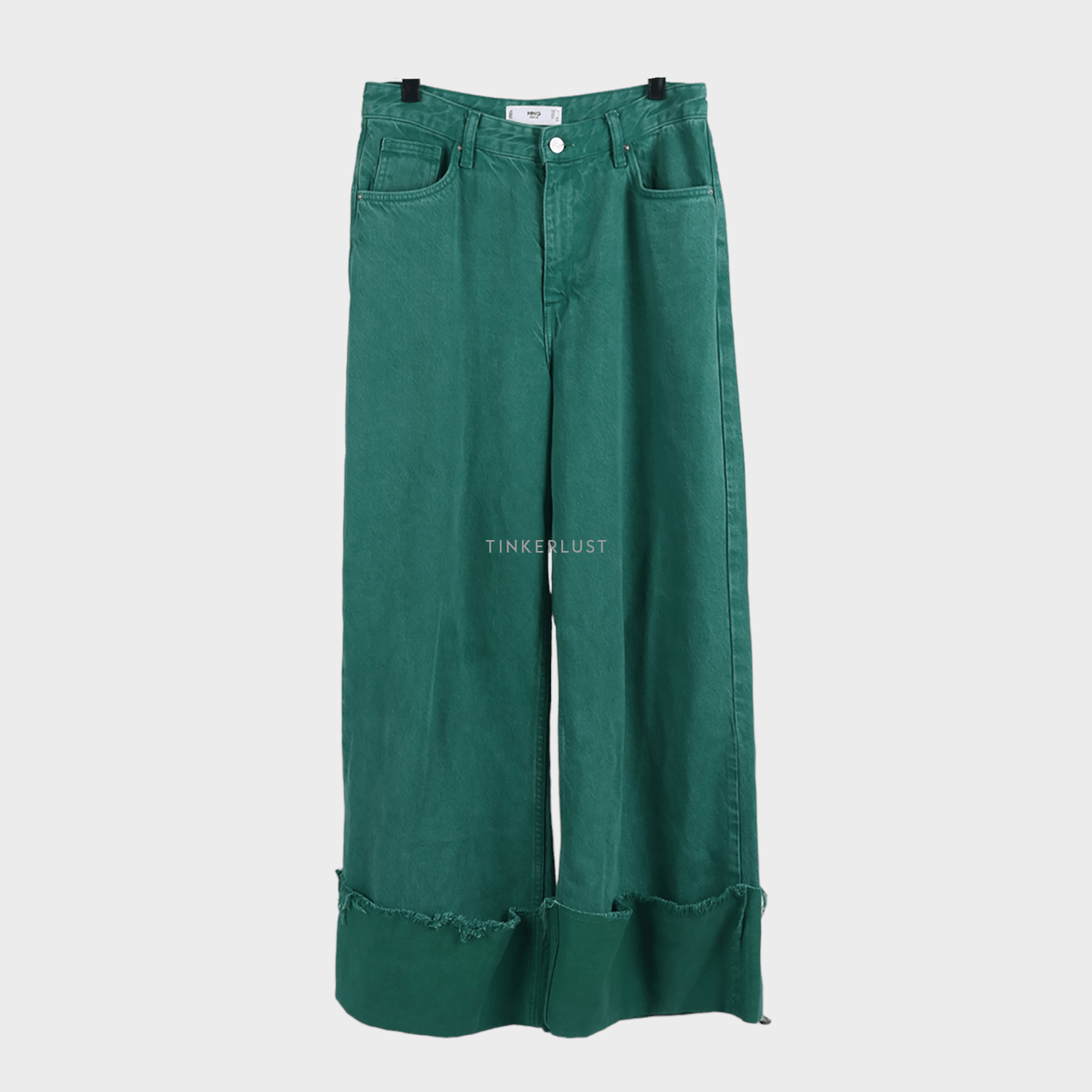 Mango Green Long Pants