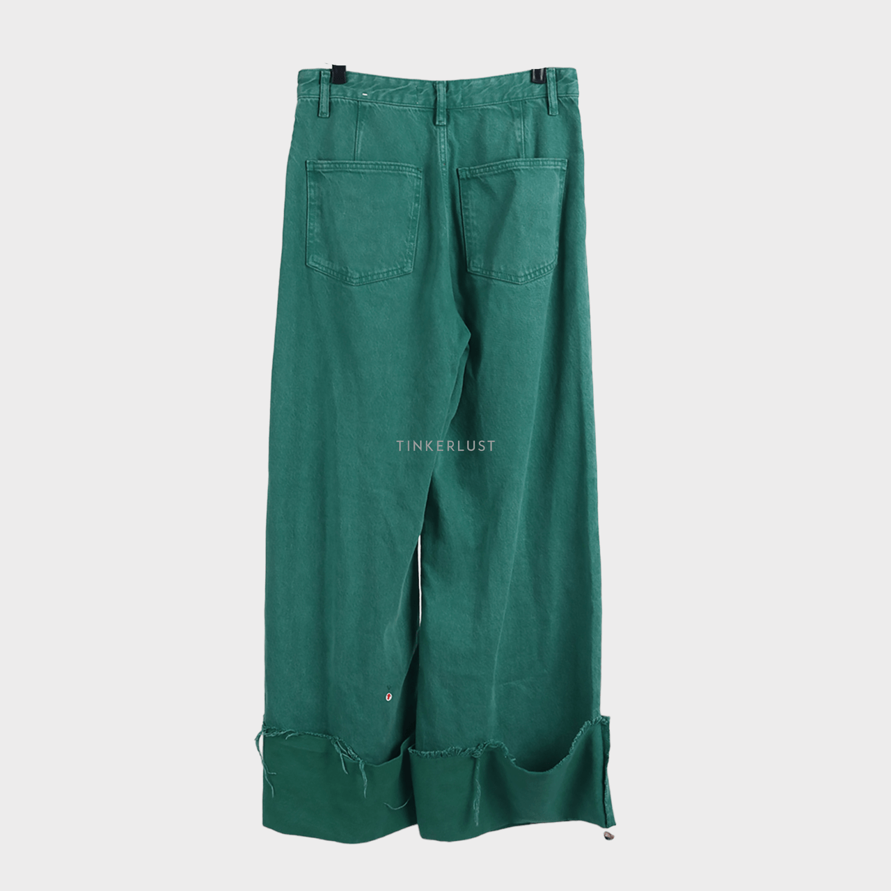 Mango Green Long Pants