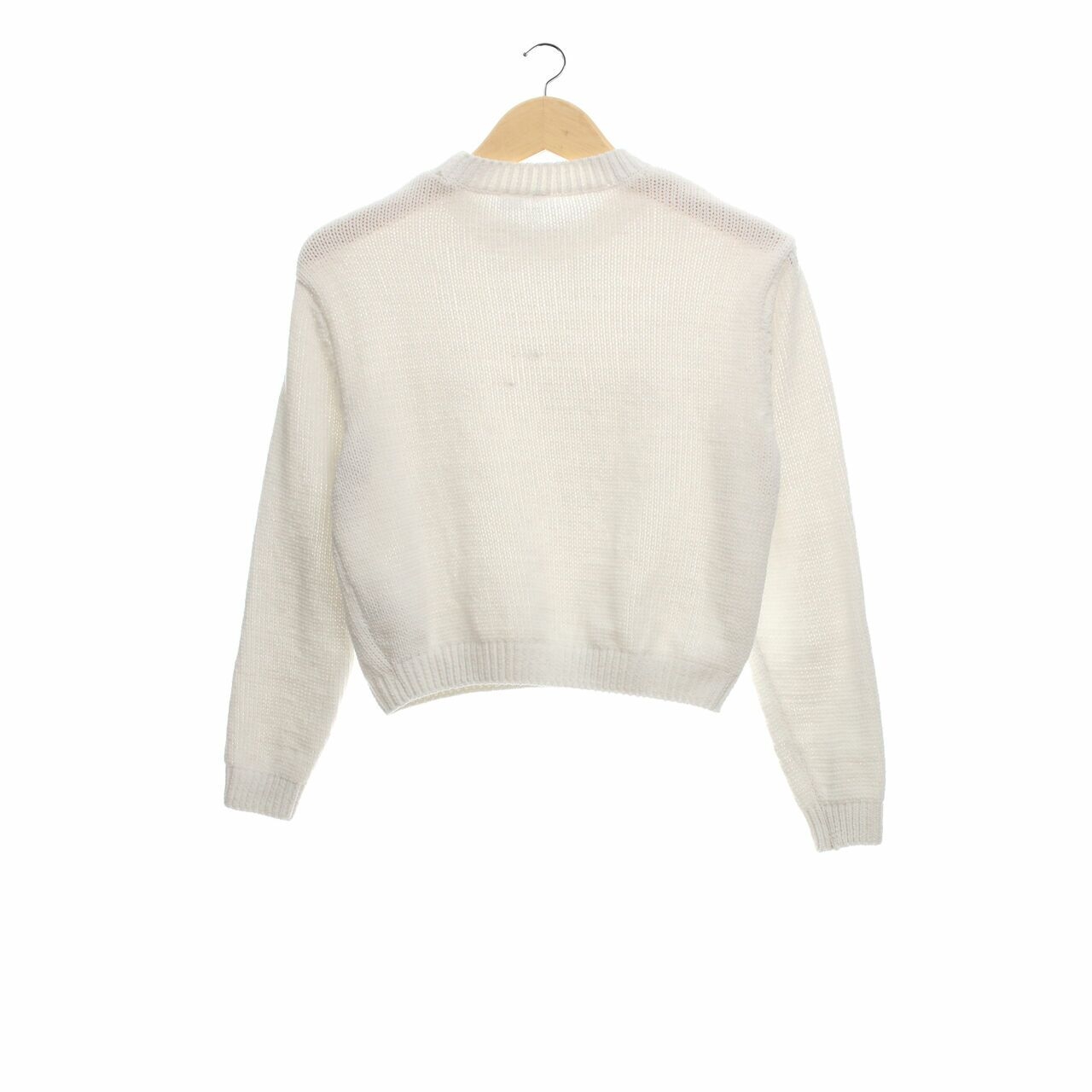 H&M White Sweater