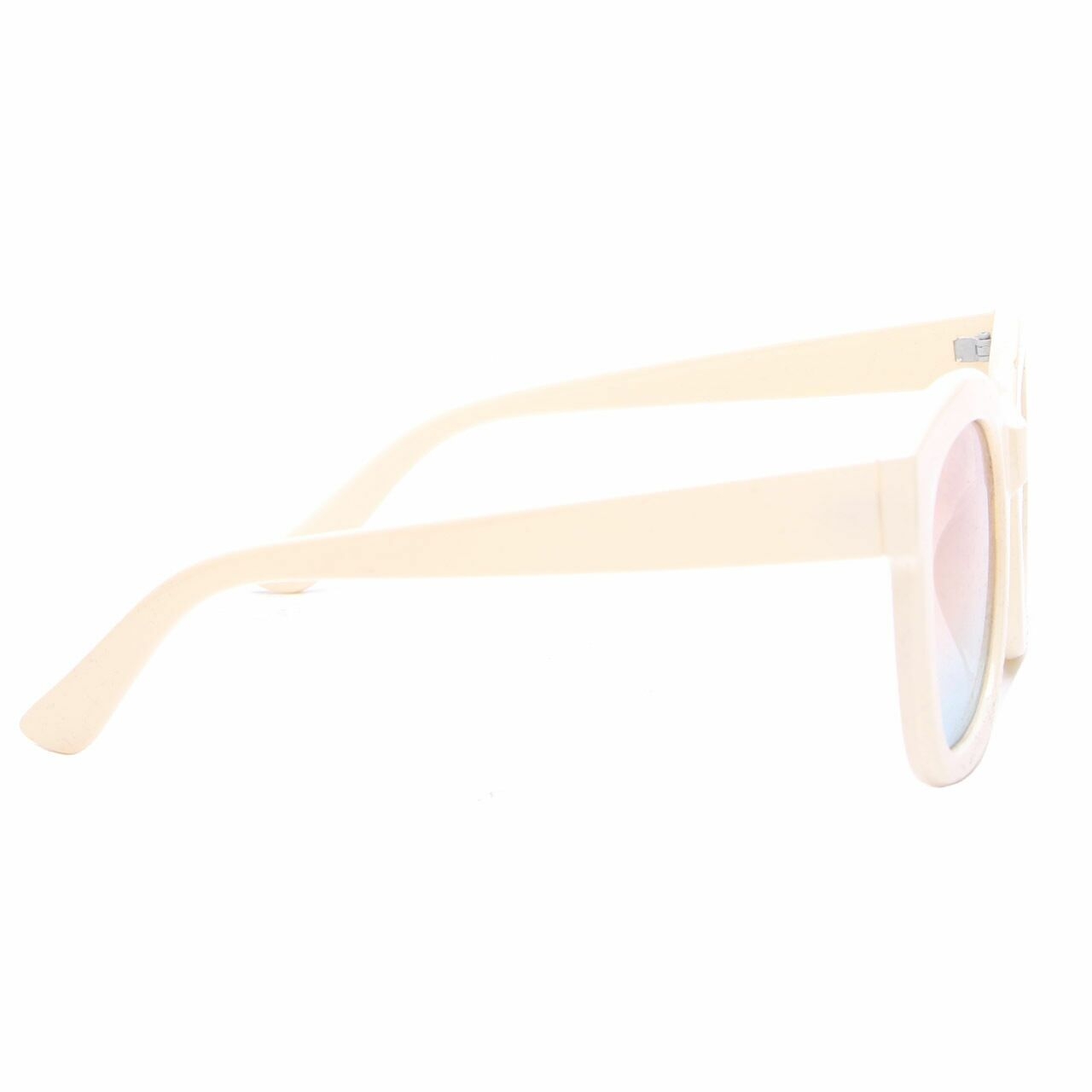Pomelo. Off White & Brown Sunglasses