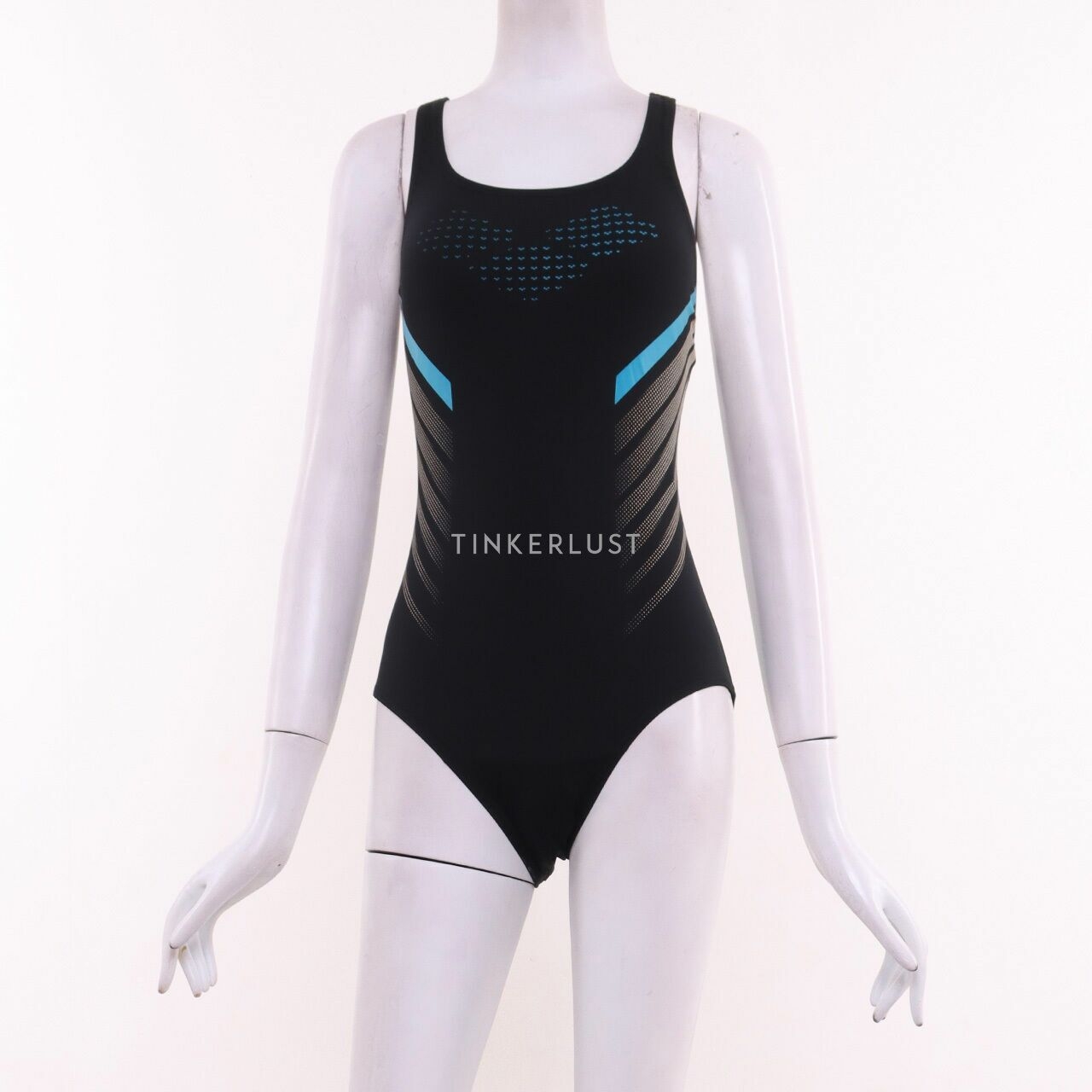 Private Collection Blue & Black One Piece
