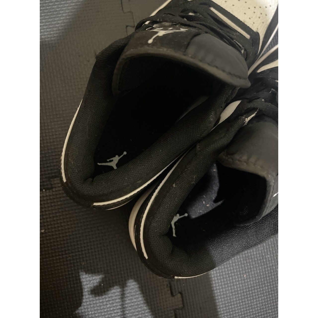 Nike Air Jordan 1 Low Black White Sneakers
