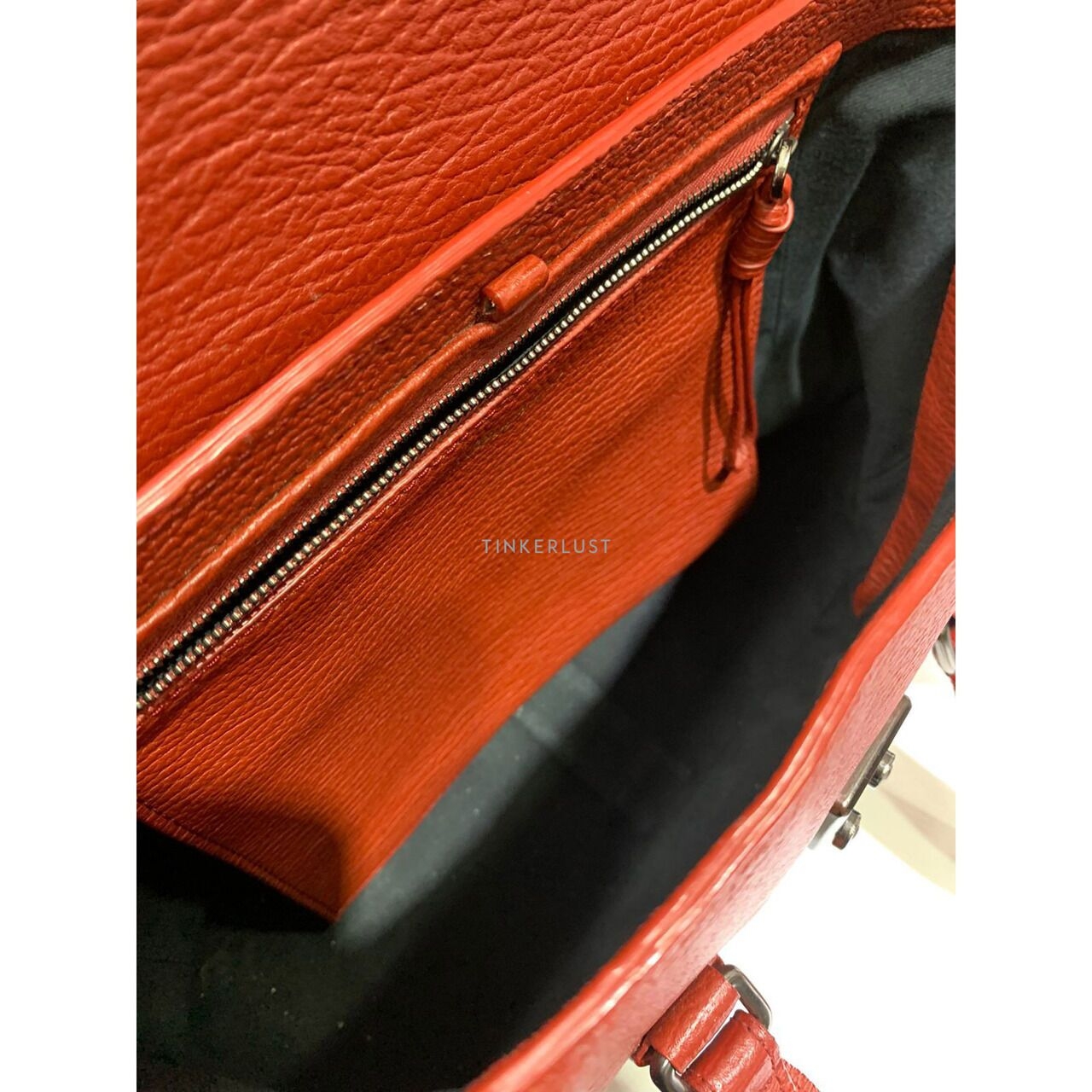 3.1 Phillip Lim Pashli Medium Leather Red 2019 Satchel